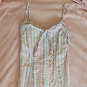 Cupcakes & Cashmere - Tween Casual Vertical Striped Dress